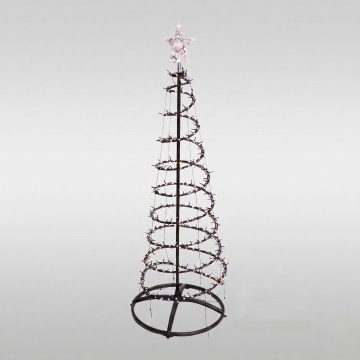 LED външна коледна украса 524xLED/230V 15 функции 150 cm IP44 топло бяла елха