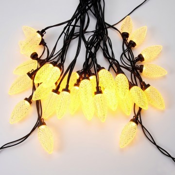 LED външна коледна верига 20xLED/230V 14,5 m IP44 топла бяла