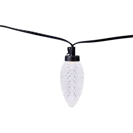 LED външна коледна верига 20xLED/230V 14,5 m IP44 топла бяла