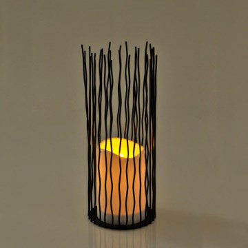 LED Външно декоративно осветително тяло NYBORG LED/2xAA 35 см IP44 топла бяла светлина