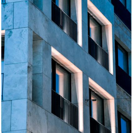LED Външно настенно осветително тяло WINDOW LED/7W/230V IP65 бяло