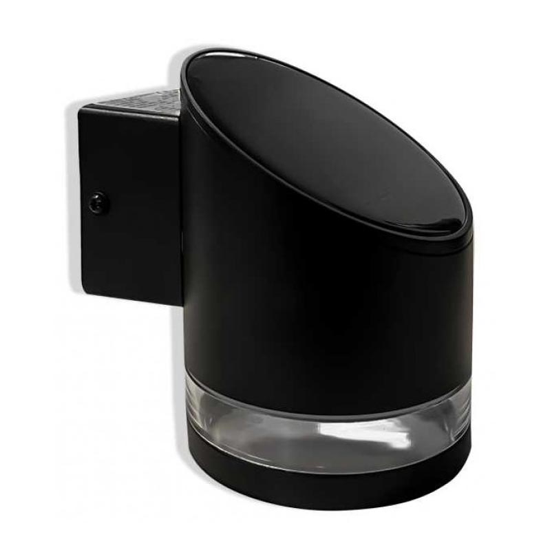 LED Външно соларно стенен осветител LED/1W/3,7V 3000K IP54 1200 mAh черен