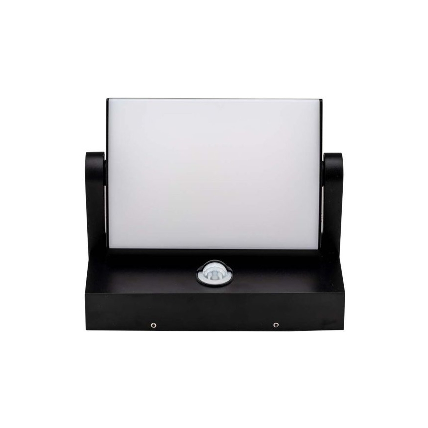 LED Външно стенна лампа със сензор LED/17W/230V 4000K IP65 черен