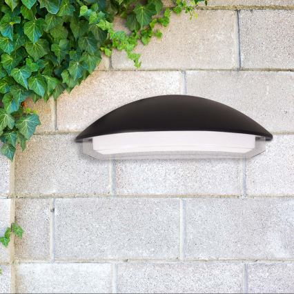 LED външно стенено осветително тяло ALABAMA LED/12W/230V IP54 черно