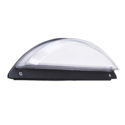 LED външно стенено осветително тяло ALABAMA LED/12W/230V IP54 черно