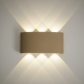 LED външно стенно осветително тяло ARROW LED/6W/230V IP54 бежово