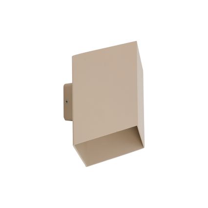 LED външно стенно осветително тяло CUBE LED/10W/230V IP54 бежово