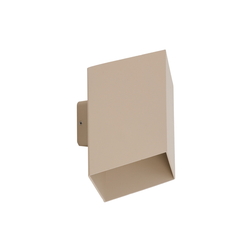 LED външно стенно осветително тяло CUBE LED/10W/230V IP54 бежово