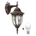 LED външно стенно осветително тяло FLORENCJA 1xE27/10W/230V IP43
