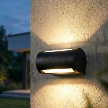 LED външно стенно осветително тяло LED/13W/230V IP65 черно