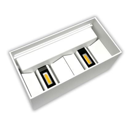 LED външно стенно осветително тяло LED/24W/230V 3000K IP65 бяло