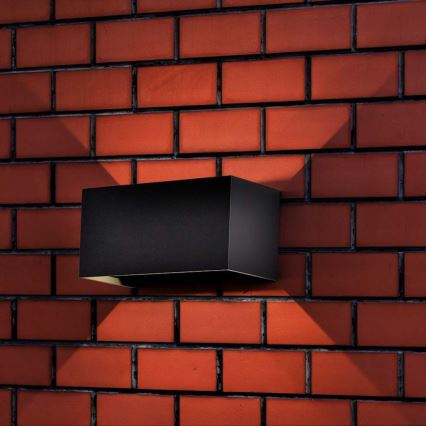 LED външно стенно осветително тяло LED/24W/230V 4000K IP65 антрацит