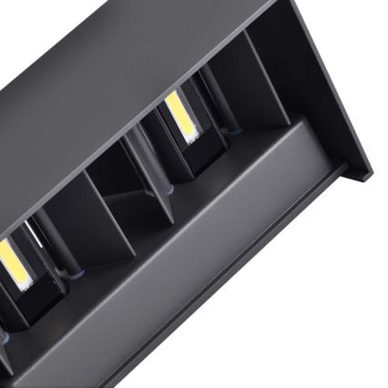 LED външно стенно осветително тяло LED/24W/230V 4000K IP65 черно
