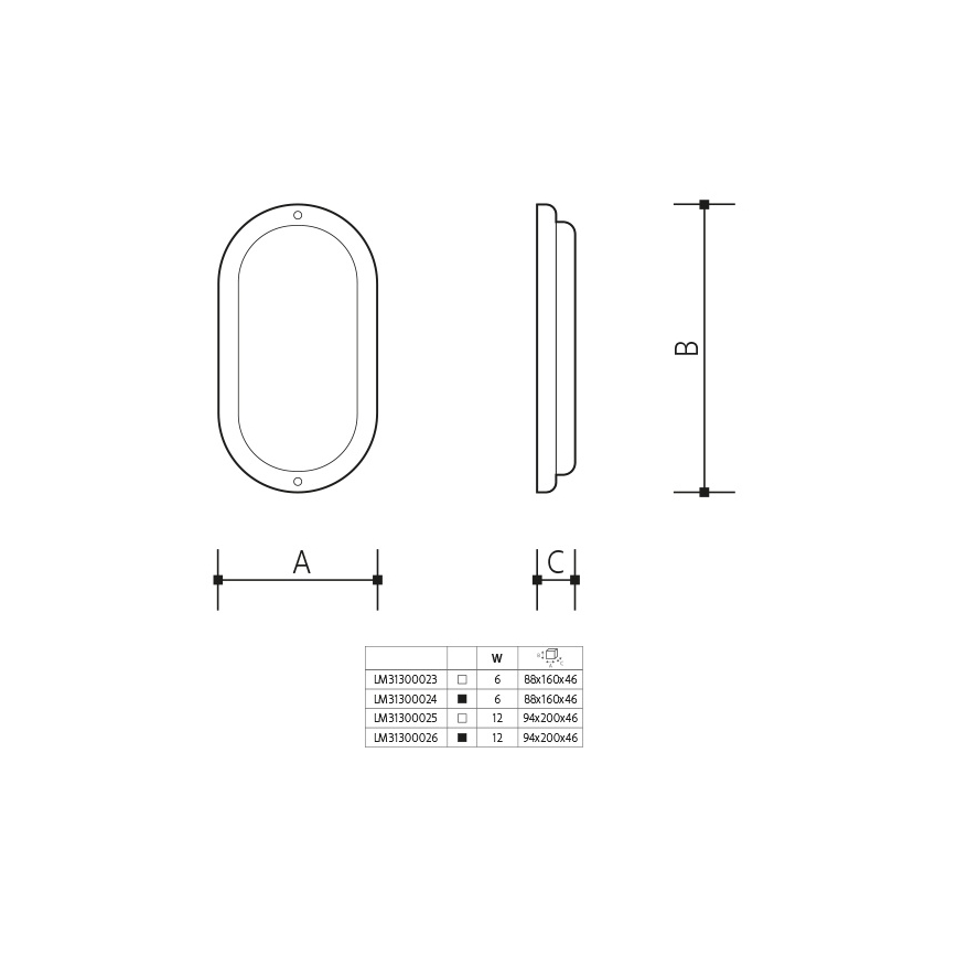 LED външно стенно осветително тяло LED/6W/230V IP54, бяло