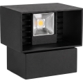 LED външно стенно осветително тяло LED/6W/230V IP54 черно