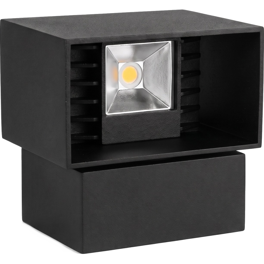 LED външно стенно осветително тяло LED/6W/230V IP54 черно
