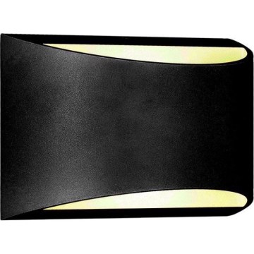 LED външно стенно осветително тяло LED/9W/230V 4000K IP54 черно