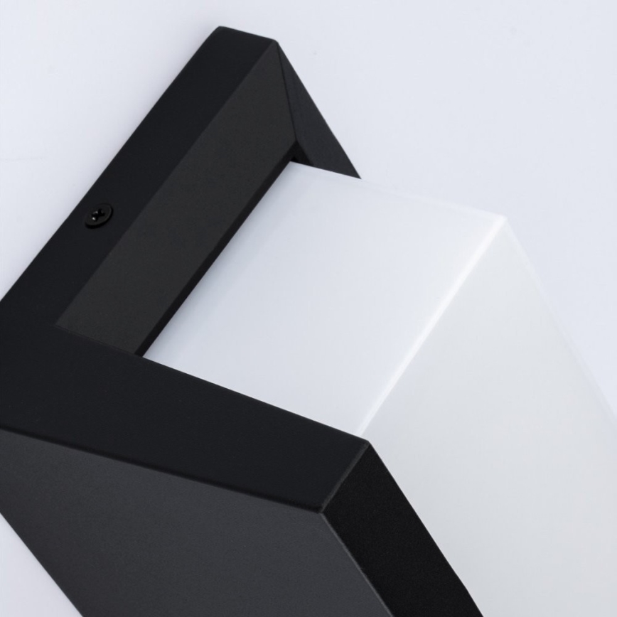 LED външно стенно осветително тяло NEELY LED/12W/230V IP54 черно