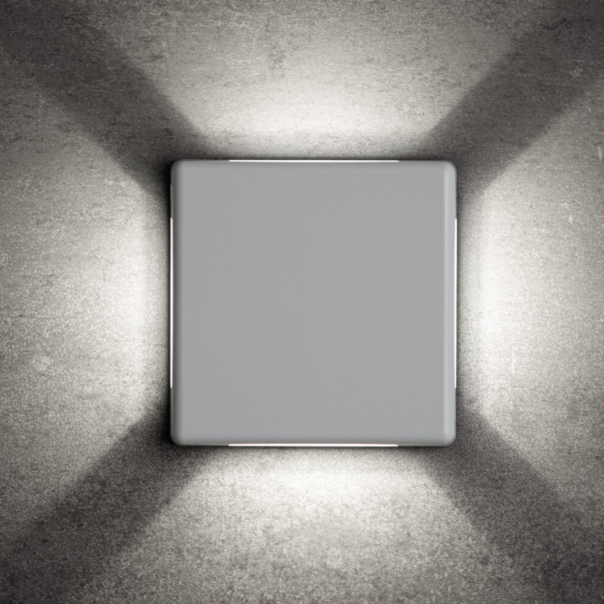 LED външно стенно осветително тяло REFAZI LED/6W/230V IP54 бяло