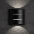 LED Външно стенно осветително тяло REFAZI LED/6W/230V IP54 черно