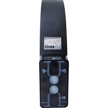 LED димируема външна стенна лампа със сензор за движение и сумрак LED/12/15/20W/230V IP65 черна