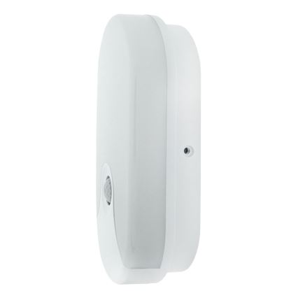 LED външно стенно осветително тяло с датчик за движение LED/18W/230V IP44 бяло