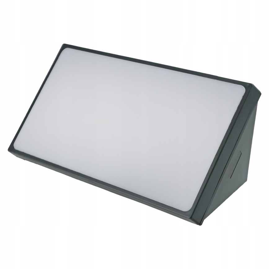 LED външен стенен осветител с датчик за движение LED/20W/230V IP65 сив