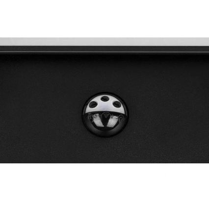 LED външно стенно осветително тяло със сензор за движение и за сумрак LED/36W/230V 3000/4000/6500K IP54 черно