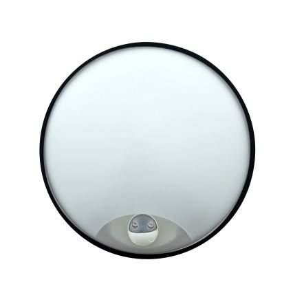 LED димируема външна стенна лампа с датчик за движение LED/15/18/20W/230V 3000K/4000K/6500K IP65 черна/бяла