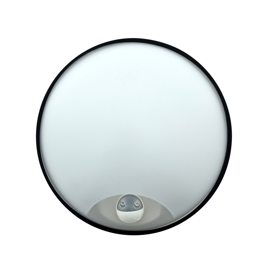 LED димируема външна стенна лампа с датчик за движение LED/15/18/20W/230V 3000K/4000K/6500K IP65 черна/бяла