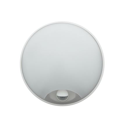 LED димируема външна стенна лампа с датчик за движение LED/15/18/20W/230V 3000K/4000K/6500K IP65 черна/бяла