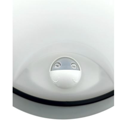 LED димируема външна стенна лампа с датчик за движение LED/15/18/20W/230V 3000K/4000K/6500K IP65 черна/бяла