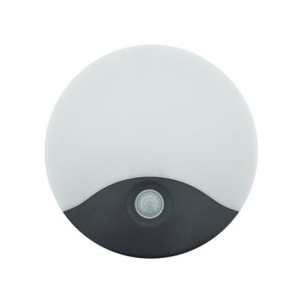 LED външно стенно осветително тяло със сензор за движение LED/18W/230V IP44 антрацит