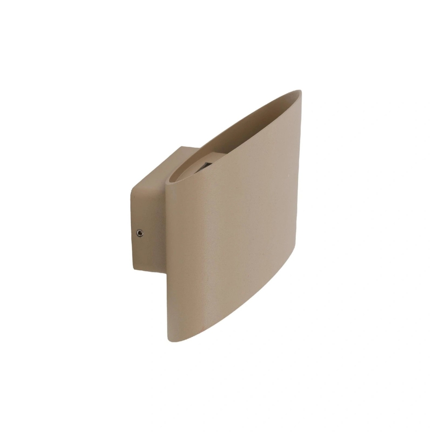 LED външно стенно осветително тяло VERTO LED/5W/230V IP54 бежово