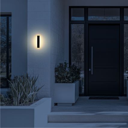 LED външно стенно осветително тяло WOW LED/10W/230V 3000/4000/6500K 30 см IP54 черно