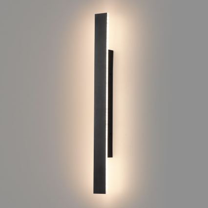 LED външно стенно осветително тяло WOW LED/11W/230V 3000/4000/6000K 60 cm IP54 черно
