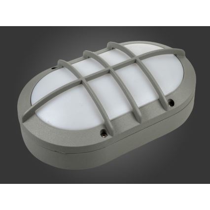 LED външно стеново осветително тяло FRAY LED/8W/230V IP54 сиво