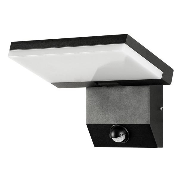 LED външно стеново осветително тяло със сензор MODERN LED/18W/230V IP65