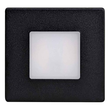 LED външно стълбищно осветително тяло, 1,7W/230V, 3000/4000/6000K, IP54, черно