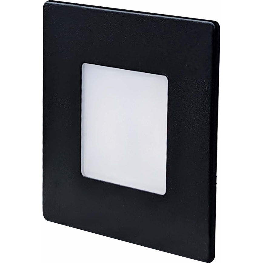 LED външно стълбищно осветително тяло, 1,7W/230V, 3000/4000/6000K, IP54, черно