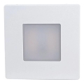 LED Външно стълбищно осветително тяло LED/1,7W/230V 3000/4000/6000K IP54 бяло