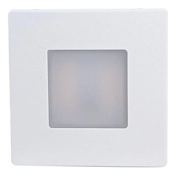 LED външно стълбищно осветително тяло LED/1,7W/230V IP54 бяло