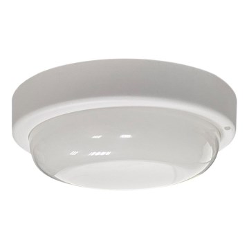 LED външно таванно осветително тяло LED/8W/230V 4200K Ø 14 cm IP64 бяло