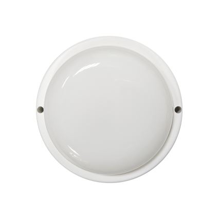 LED външно таванно осветително тяло LED/8W/230V 4200K Ø 14 cm IP64 бяло