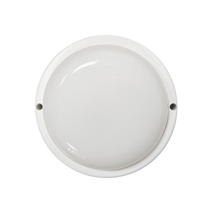 LED външно таванно осветително тяло LED/8W/230V 4200K Ø 14 cm IP64 бяло