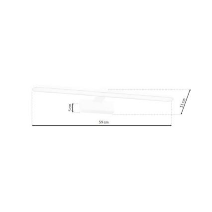 LED За баня Осветление за огледало SPLASH LED/12W/230V IP44