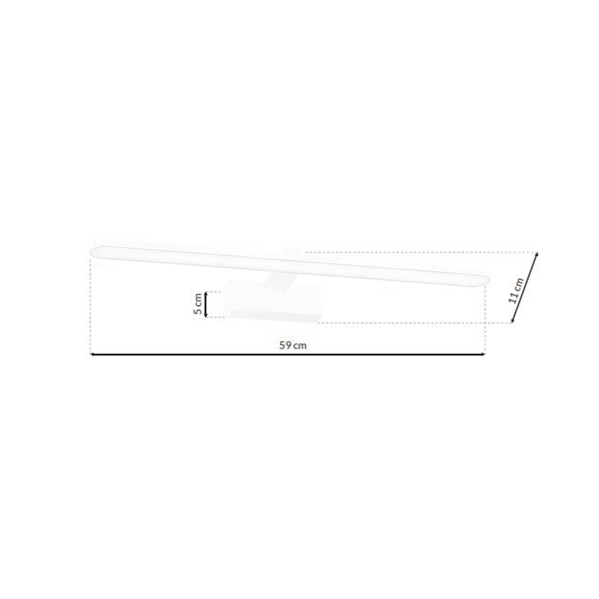 LED За баня Осветление за огледало SPLASH LED/12W/230V IP44