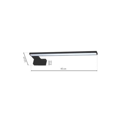 LED За баня Стенна лампа SHINE 1xLED/11W/230V IP44