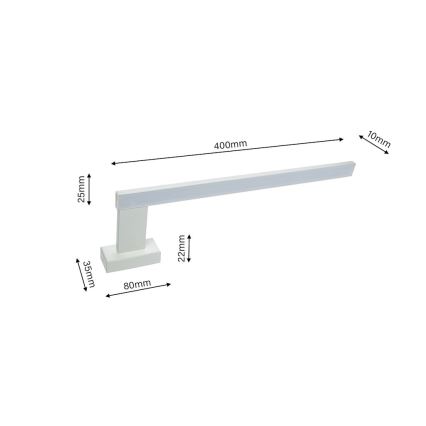 LED За баня Стенна лампа SHINE 1xLED/11W/230V IP44