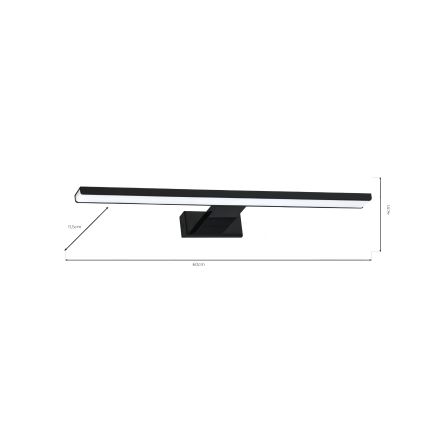 LED За баня Стенна лампа SHINE 1xLED/13,8W/230V IP44
